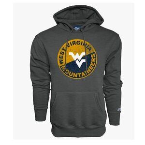 West Virginia Mountaineers Blue 84 Men's Hoodie Vintage Cap Dark Heather